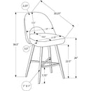  Monarch Counter Height Stool I 1253 IMAGE 3