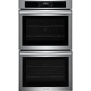  Frigidaire 30-inch, 10.6 cu. ft. Built-in Double Wall Oven with Air Fry FCWD3030AS IMAGE 1