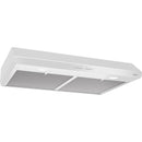  Broan 30-inch under-cabinet range hood BKSR130WW IMAGE 1