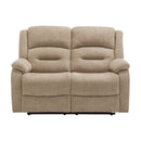  Monarch 8P22406 Reclining Loveseat  - Beige IMAGE 1