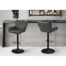  Monarch I 2330 Barstool  - Grey/Black IMAGE 2