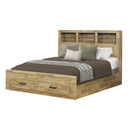  Monarch I 5275Q Queen Bed - Oak IMAGE 1