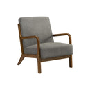  Monarch I 8330 Accent Chair  - Grey/Walnut IMAGE 1