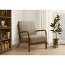  Monarch I 8331 Accent Chair  - Brown/Walnut IMAGE 2