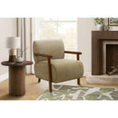  Monarch I 8340 Accent Chair  - Brown/Walnut IMAGE 2