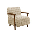  Monarch I 8343 Accent Chair  - Brown/Walnut IMAGE 1