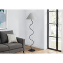  Monarch I 9627 64" Floor Lamp - Black/Grey IMAGE 2