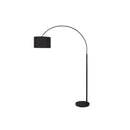  Monarch I 9641 81" Arc Floor Lamp - Black IMAGE 1