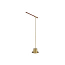  Monarch I 9652 65" Floor Lamp - Brown IMAGE 1