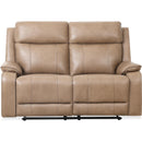  Primo International Heritage Power Reclining Leather Match Loveseat 74149 IMAGE 1
