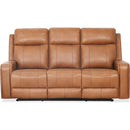  Primo International Heritage Power Reclining Leather Match Sofa 74151 IMAGE 1