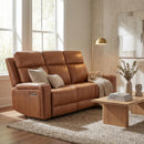  Primo International Heritage Power Reclining Leather Match Sofa 74151 IMAGE 2