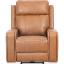  Primo International Heritage Power Glider Leather Match Recliner with Wall Recline 74153 IMAGE 4