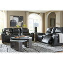  Signature Design by Ashley Glossmore Reclining Leather Match Loveseat with Console PCU1170094C IMAGE 8