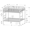 Dynamic Furniture Kids Beds Bunk Bed 818-394 IMAGE 2