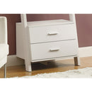  Monarch I 2562 Bookcase - 69"H / White Ladder With 2 Storage Drawers IMAGE 4