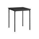  Monarch I 3827 Accent Table - 22"H / Black / Black Metal IMAGE 1