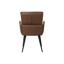  Monarch I 1149 Dining Chair - 2Pcs / 36"H / Light Brown Leather-Look IMAGE 3