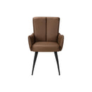  Monarch I 1149 Dining Chair - 2Pcs / 36"H / Light Brown Leather-Look IMAGE 5
