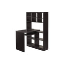  Monarch I 7021 Computer Desk - Espresso Left Or Right Facing Corner IMAGE 1