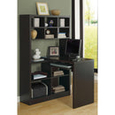  Monarch I 7021 Computer Desk - Espresso Left Or Right Facing Corner IMAGE 3