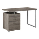  Monarch I 7326 Computer Desk - 48"L / Dark Taupe Left Or Right Facing IMAGE 1