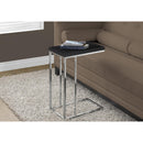 Monarch I 3007 Accent Table - Espresso With Chrome Metal IMAGE 3