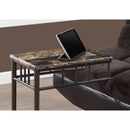  Monarch I 3043 Accent Table - Espresso Marble / Bronze Metal IMAGE 3