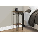  Monarch I 3044 Accent Table - Espresso Marble / Bronze Metal IMAGE 2