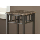  Monarch I 3044 Accent Table - Espresso Marble / Bronze Metal IMAGE 3