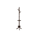  Monarch I 2005 Coat Rack - 71"H / Dark Cherry With An Umbrella Holder IMAGE 1