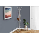  Monarch I 2015 Coat Rack - 72"H / Silver Metal Contemporary Style IMAGE 3