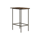  Monarch I 2315 Home Bar - 24"X 36"  / Espresso Marble / Metal IMAGE 1
