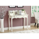  Monarch I 3103 Computer Desk - 36"L / Antique White Traditional IMAGE 3