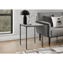  Monarch I 3828 Accent Table - 22"H / Grey / Black Metal IMAGE 2