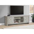  Monarch I 2511 Tv Stand - 72"L / Rustic Grey With 2 Doors IMAGE 2