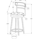  Monarch 2 Pub Height Stools I 2304 IMAGE 3