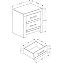  Monarch Nightstands 2 Drawers I 5288 IMAGE 4