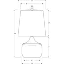  Monarch Table Lamp I 9419 IMAGE 3