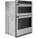  Maytag 30-inch, 6.4 cu. ft. Built-in Combination Wall Oven with Microwave Oven and EvenAir™ True Convection Technology MOEC4030TZ IMAGE 4