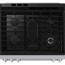  Samsung 30-inch, 6.0 cu. ft. Slide-in Gas Range with True Convection Technology NSG90H60DRAA IMAGE 3