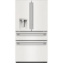  KitchenAid 36-inch, 29.51 cu. ft. Freestanding French 4-Door Refrigerator with Water and Ice Dispensing System KRMF436SPL IMAGE 1