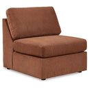  Signature Design by Ashley® Modmax 92102U11 4 pc Sectional and Ottoman - Spice IMAGE 2