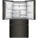  Whirlpool 36-inch, 22 cu. ft. Counter-Depth Freestanding French 4-Door Refrigerator with Nugget Ice WRMC7436TV IMAGE 2