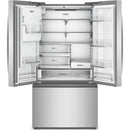  Whirlpool 36-inch, 23.4 cu. ft. Counter-Depth Freestanding French 3-Door Refrigerator with Nugget Ice WRFC7436TZ IMAGE 2
