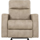  Primo International Bruce Glider Bonded Leather Recliner 71014 IMAGE 2