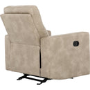  Primo International Bruce Glider Bonded Leather Recliner 71014 IMAGE 3