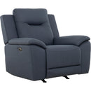  Primo International Charell Power Rocker Leather Look Recliner 72022 IMAGE 1