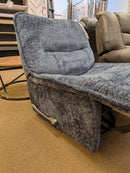 ARMLESS SWIVEL RECLINER (BLUE)