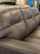 SANTORINE LEATHER SOFA & LOVESEAT SET